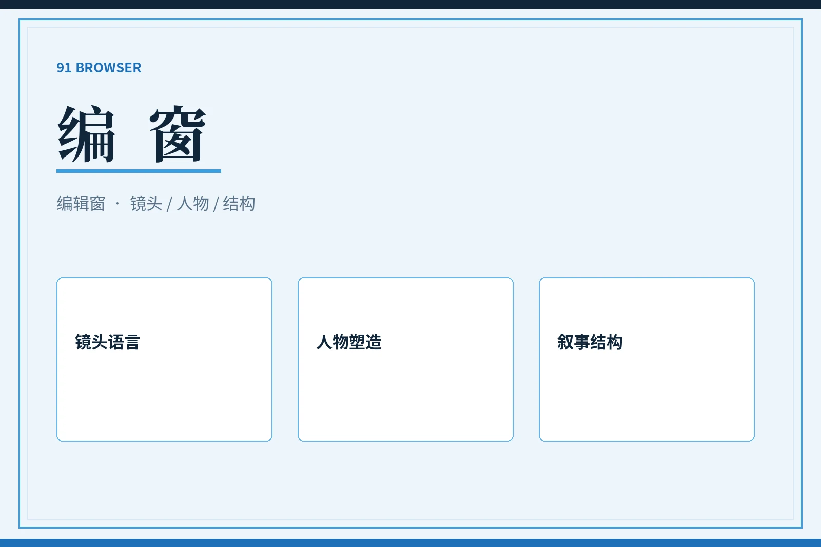 编窗编辑笔记